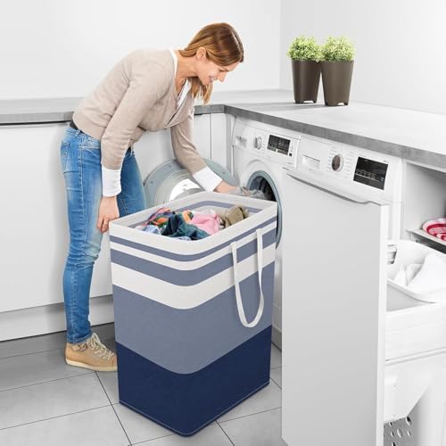 StorageRight Laundry Basket Hamper, 125L Collapsible Clothes Storage - Image 6