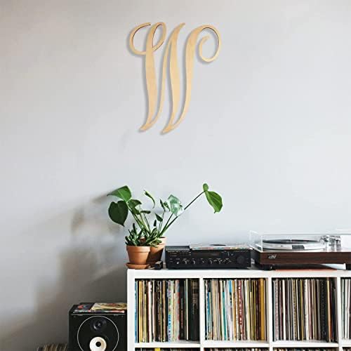 Cursive Wooden Letters T for Wall Decor Large Wood Monogram Letters 14 Inch - Image 7
