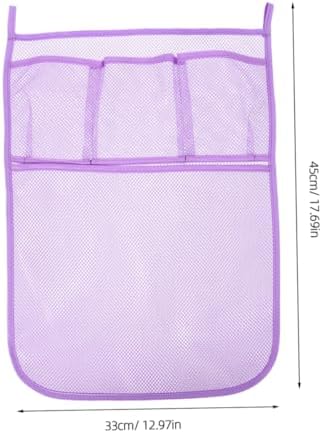 2pcs Mesh Bath Toy Organizer for Baby Hanging Shower Caddy Multiple - Image 2