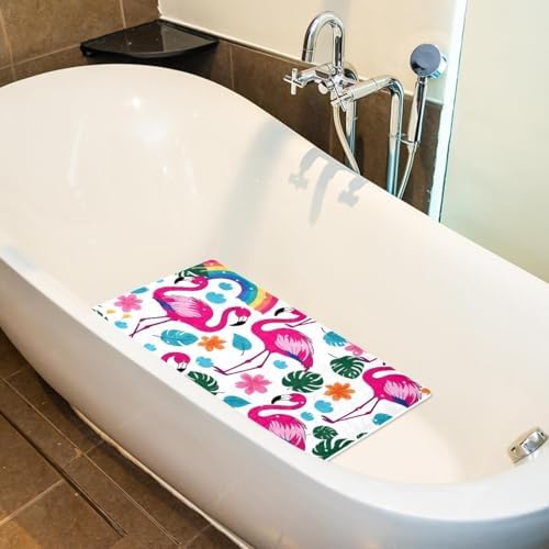 Non Slip Shower Mat Bathtub Mat 15.1x26.8 Inch, Quick Dry Bath Mat - Image 5