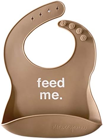 Denver James Silicone Feeding Bibs | Dishwasher Safe. Waterproof. Adjustable. by DenverJames