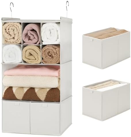 GRANNY SAYS 4-Shelf Hanging Closet Organizer by GRANNYSAYS