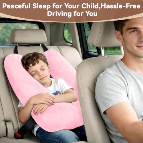 Kids Car Seat Travel Pillow, Toddler Neck Pillow - Image 6