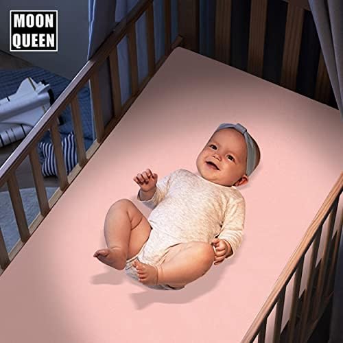 MOONQUEEN 2-Pack Baby Fitted Crib Sheets - Image 3