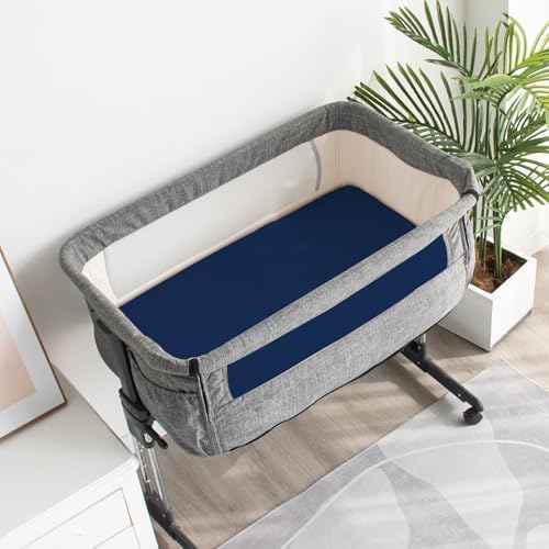 2 Pack Bassinet Sheets Fitted Waterproof - Image 6