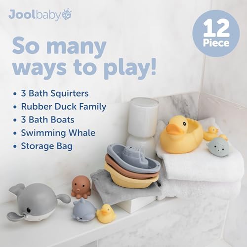 Jool Baby 12-Piece Bath Toy Gift Set - Image 2