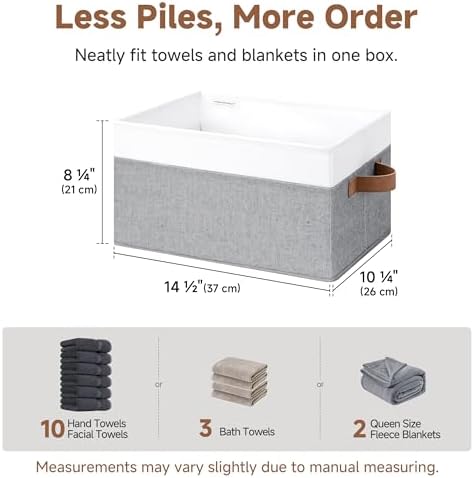 StorageWorks Closet Storage Bins - Image 3
