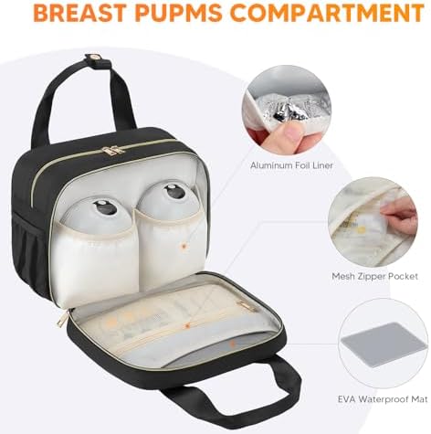 PIIOSER Breastmilk Cooler Travel Bag - Image 4