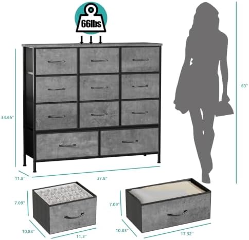 VASICAR Dresser for Bedroom - Image 3