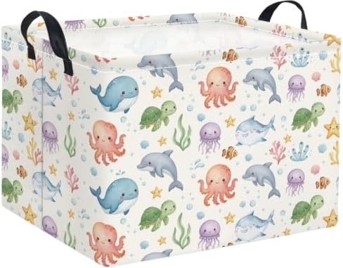 Rectangular Baby Kids Storage Basket by TIBAOLOVER