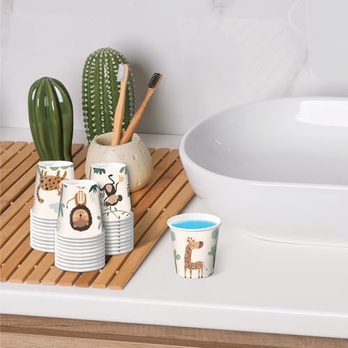 RUSPEPA 2 oz Bathroom Cups, Kids Disposable Paper Cups - Image 4