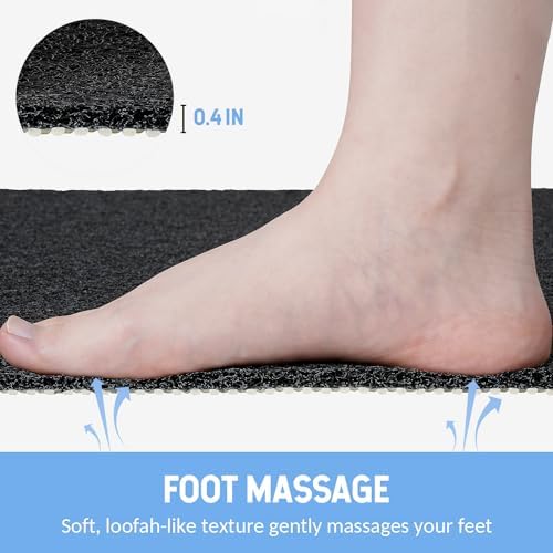 Hargiis Non-Slip Bathtub Mat, Anti Slip Shower Mat, Fast Drying Bathtub Mats - Image 5