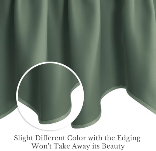 NICETOWN Kitchen Curtain Blackout Valance - Image 4
