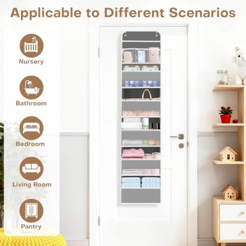 Over the Door Organizer, Large Pocket Hanging Storage - Image 3