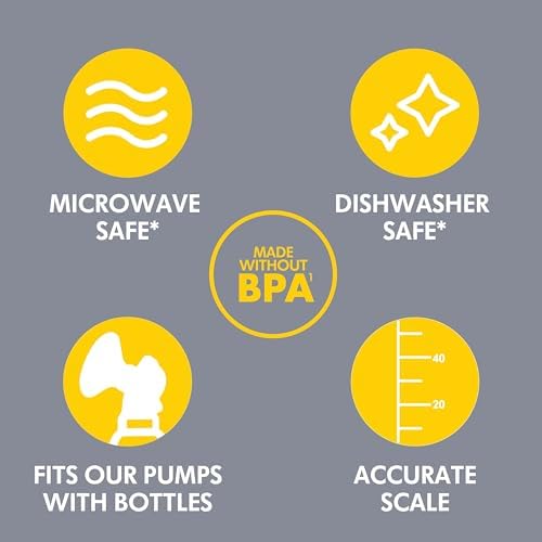Medela 5oz Breast Milk Collection & Storage Bottles | 6 Ct - Image 5