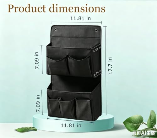 Wall Hanging Organizer – Over the Door Storage & Behind Door Organizer - Image 2