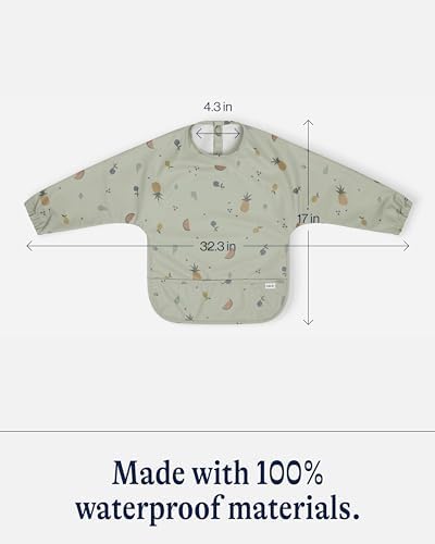 Lalo Long Sleeve Smock Bib, Machine Washable, Waterproof - Image 6