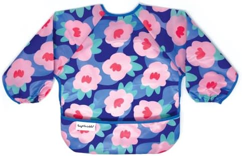 Tiny Twinkle Long Sleeve Bib for Babies & Toddlers | Waterproof Smock Bib for - Image 4