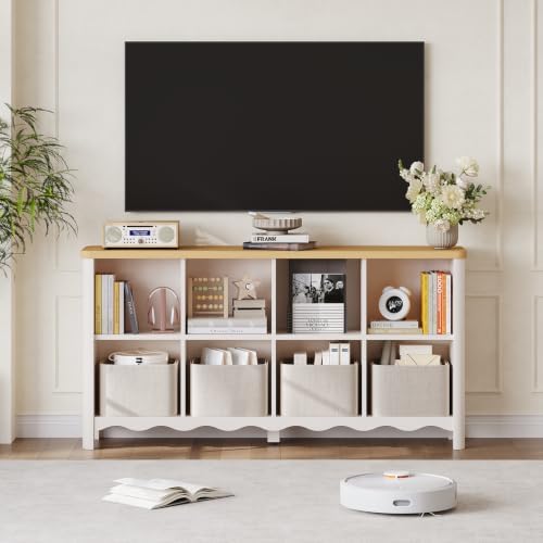 ONBRILL 8 Cube Bookcase, Bookshelf and Toy Storage Organizer - Image 4