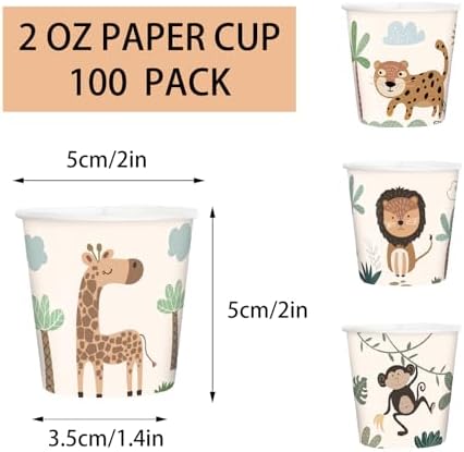 RUSPEPA 2 oz Bathroom Cups, Kids Disposable Paper Cups - Image 2