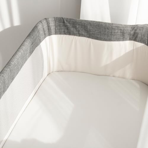 Bassinet Sheets 100% Cotton, 2 Pack Bassinet Sheets - Image 5