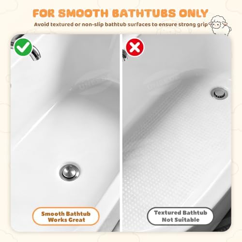 UNEEDE Non Slip Bathtub Mat for Kids - Image 7