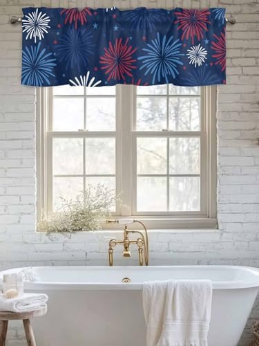 July 4th Kitchen Curtains Valances - Image 6