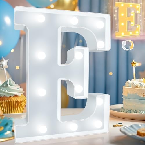 Pooqla LED Marquee Letter Lights, Warm White and Cool White Decorative Lighted by Pooqla
