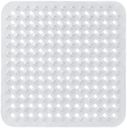Yimobra Square Shower Mat Non Slip, Super Strong Suction Cups, Machine Washable by Yimobra