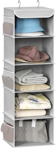 Simple Houseware 5 Shelf Hanging Closet Organizer by SimpleHouseware