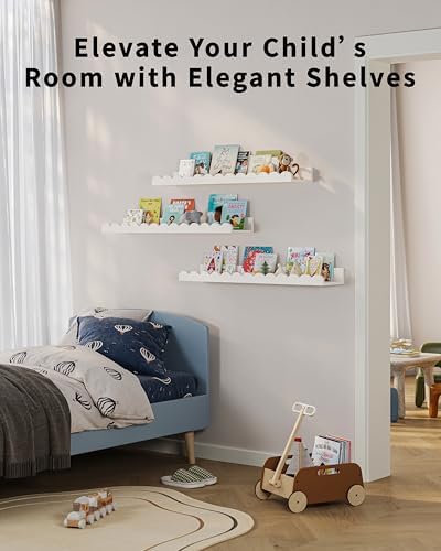 G&W Gruwald Nursery Book Shelves, Nursery Decor - Image 3