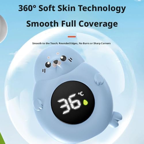 Baby Bath Thermometer for Infants, Cute Seal Digital Infant BathtubThermometer - Image 3