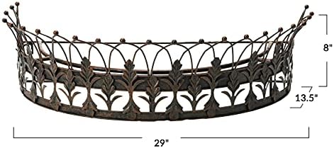 Creative Co-Op Metal Curtain Crown - Image 3