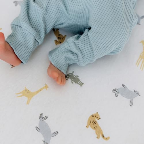 Dreamology 100% Cotton Jersey Standard Crib Sheets - Image 4