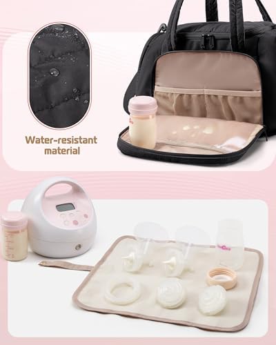 Marscamd Quilted Breast Pump Bag Compatible - Image 5