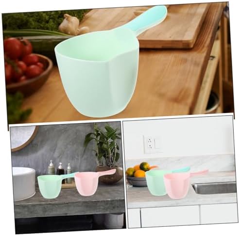4pcs Plastic Bath Rinse Cup Water Scoop Ladle - Image 3