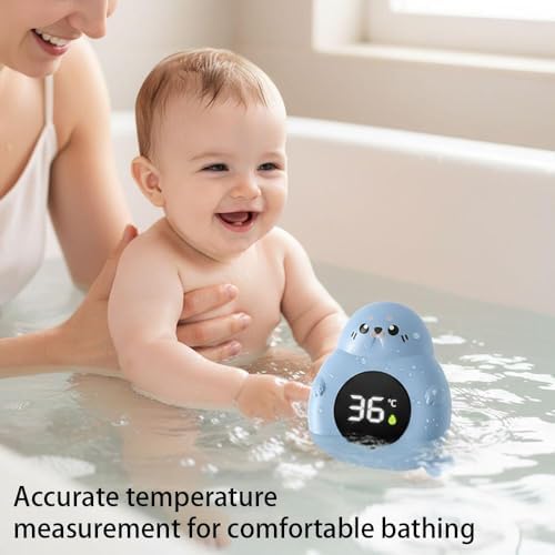 Baby Bath Thermometer for Infants, Cute Seal Digital Infant BathtubThermometer - Image 2