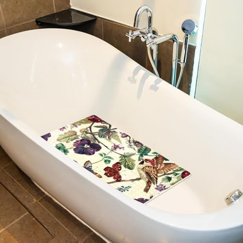 Shower Mat Bathtub Mat, 26.8x15.1 inch, Non-Slip Bath Mat - Image 5