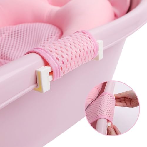 Baby Bath Seat Support Net Adjustable Infant Bathing Cushion Pad Mat - Image 3
