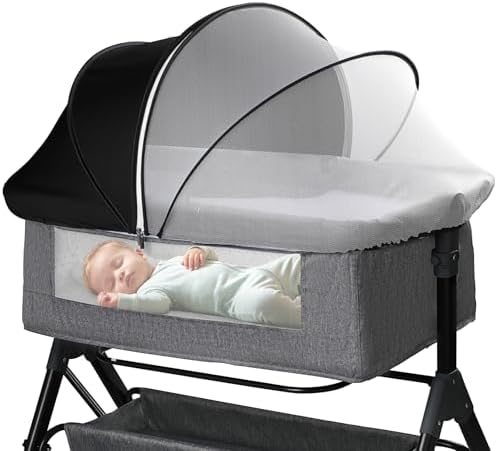 Bassinet Mosquito Net Cover by Unknown