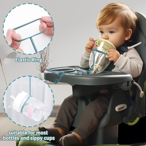Silicone Toy Straps for Baby, Toy Safety Straps for Stroller High Chair - Image 3
