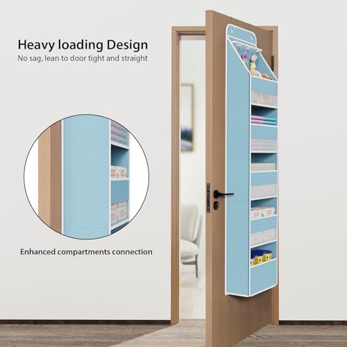 Univivi Fabric Over Door Hanging Organizer - Image 2