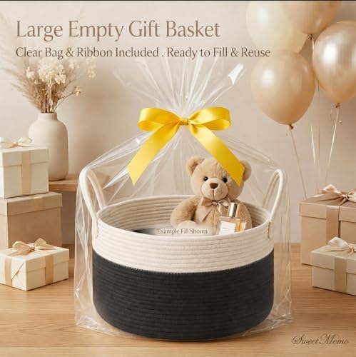 Large Gift Basket Empty for Toys - Image 2