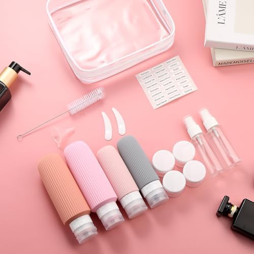 Mrsdry 16 Pack Travel Bottles for Toiletries, Oversize Silicone Travel - Image 6