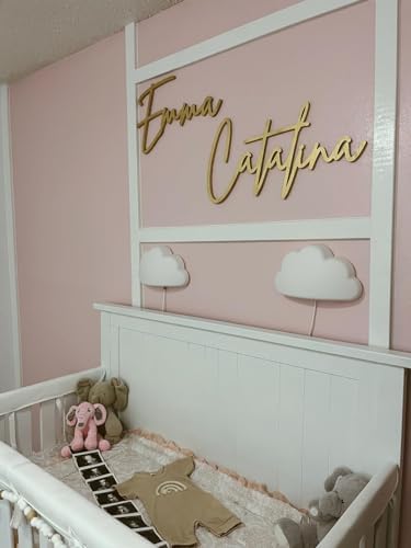 Personalized Custom Wood Name Sign, Nursery Name Signs, Family Wooden Baby Name - Image 6