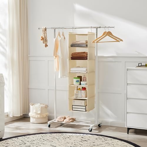 MAX Houser 6 Tier Shelf Hanging Closet Organizer - Image 2