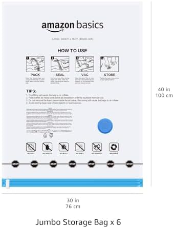 Amazon Basics Vacuum Storage Bags - Image 6