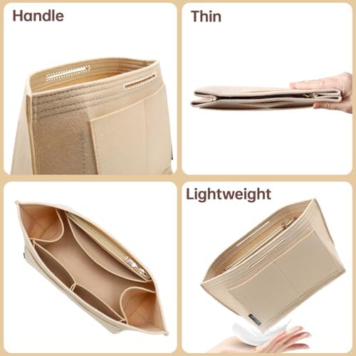 OPPOSHE Purse Organizer Insert for Longchamp Le Pliage, Premium Felt Long Champ - Image 6