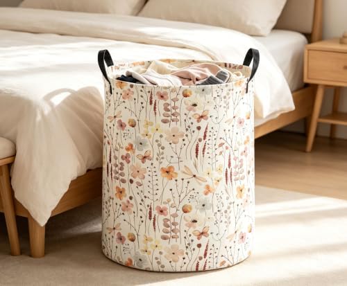 Kids Laundry Basket flower Hamper - Image 6