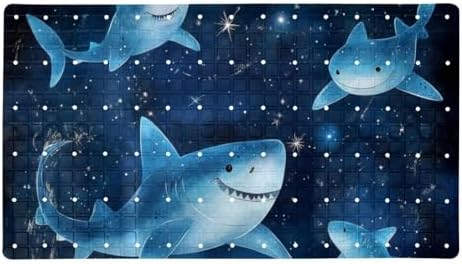 Non Slip Bathtub and Shower Mat 26.8x15.1 inch, Bath Mat by Anna+Cowper